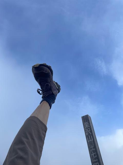 今朝の栗沢山 もはや景色だけでなく_image